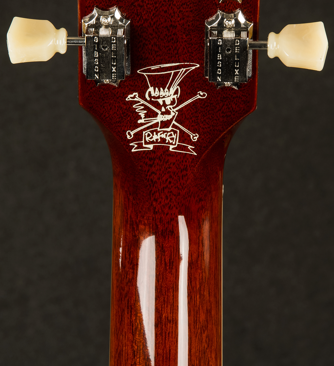 Gibson Slash J-45 2020 Signature Epicea Acajou Rw - Vermillion Burst - Guitarra electro acustica - Variation 6