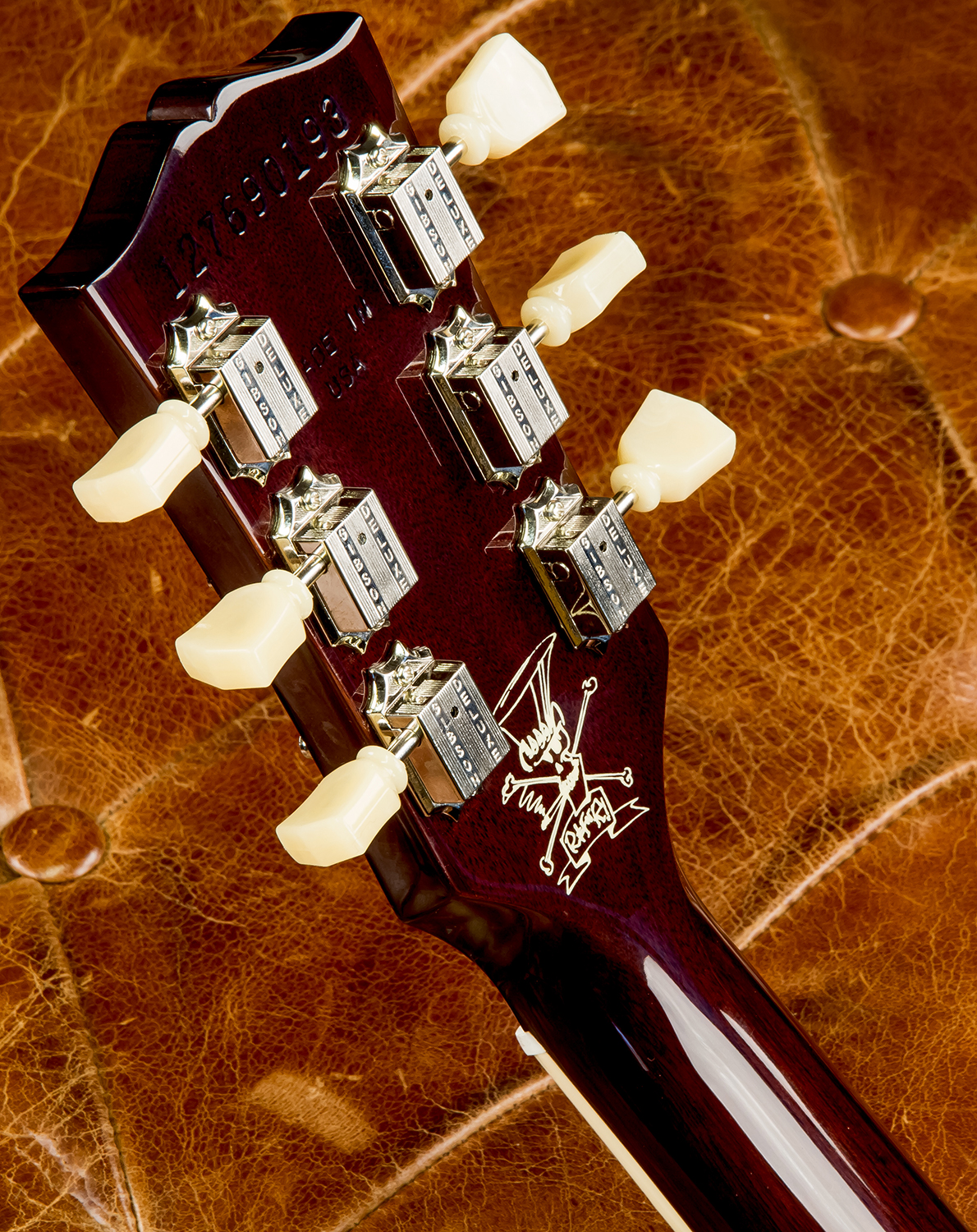 Gibson Slash Les Paul Standard 50's 2020 Original Signature Hh Ht Rw - Anaconda Burst - Guitarra eléctrica de corte único. - Variation 5