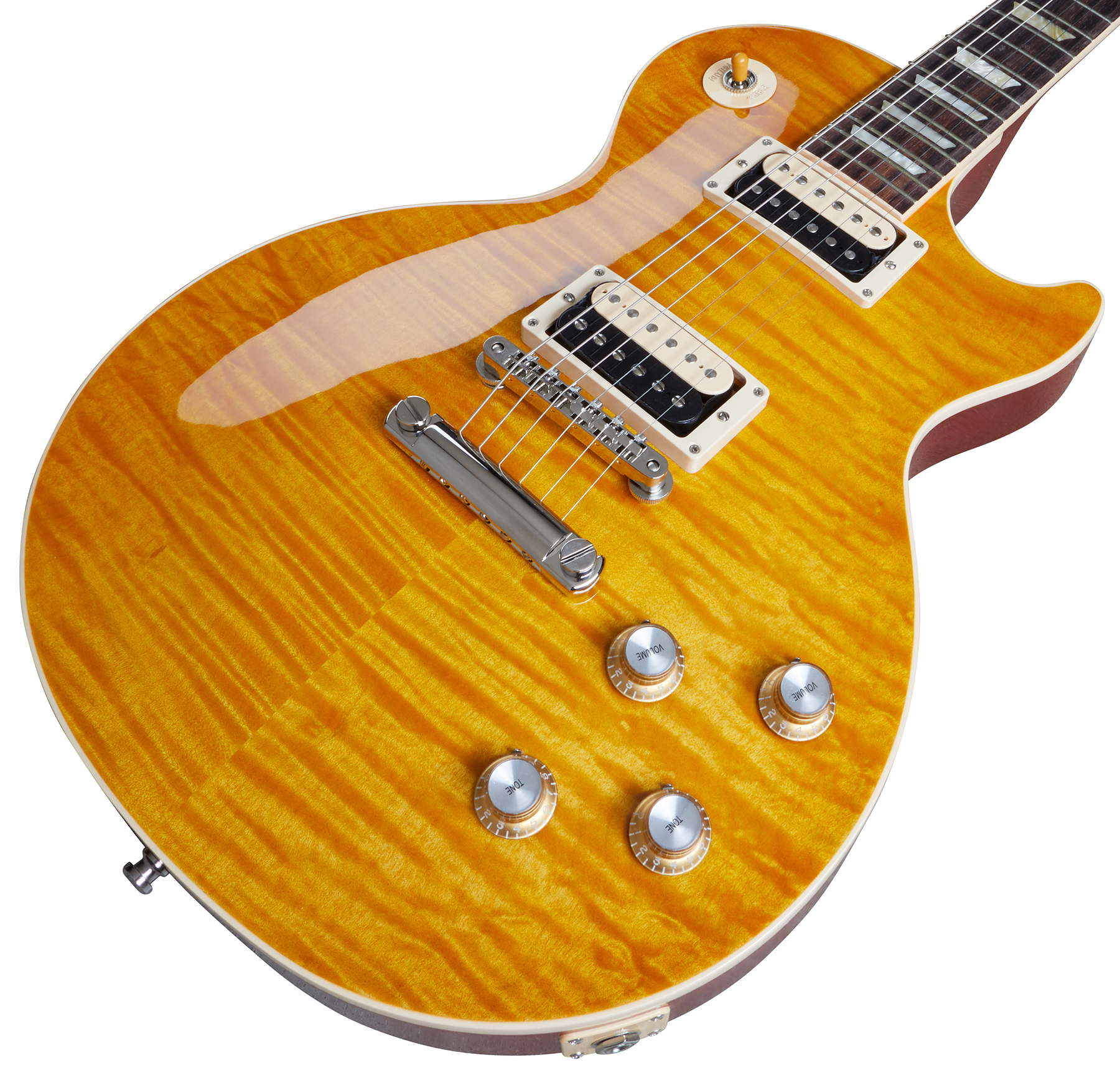 Gibson Slash Les Paul Standard 50's 2020 Original Signature 2h Ht Rw - Appetite Amber - Guitarra eléctrica de corte único. - Variation 3