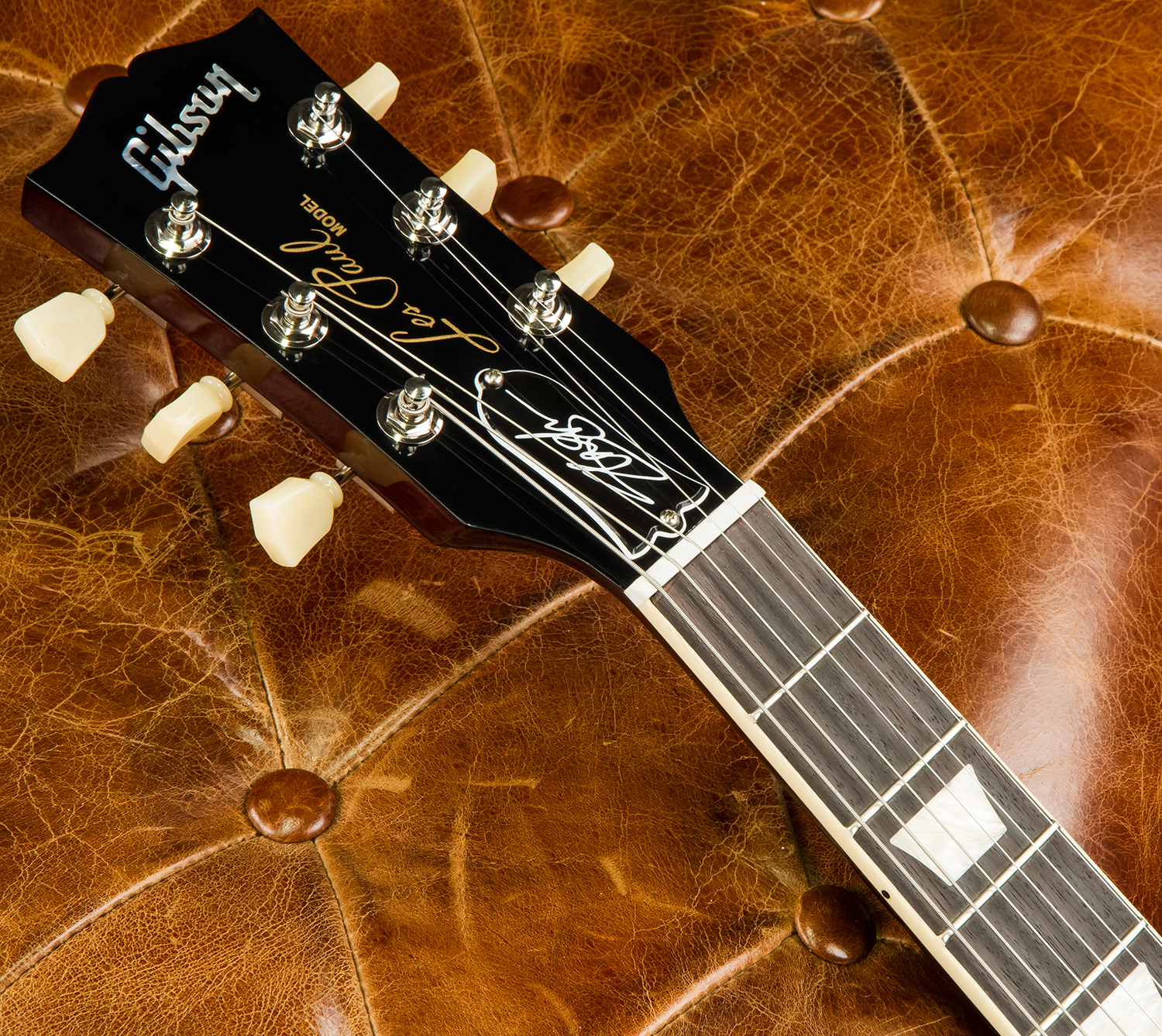 Gibson Slash Les Paul Standard 50's 2020 Original Signature 2h Ht Rw - Vermillion Burst - Guitarra eléctrica de corte único. - Variation 4