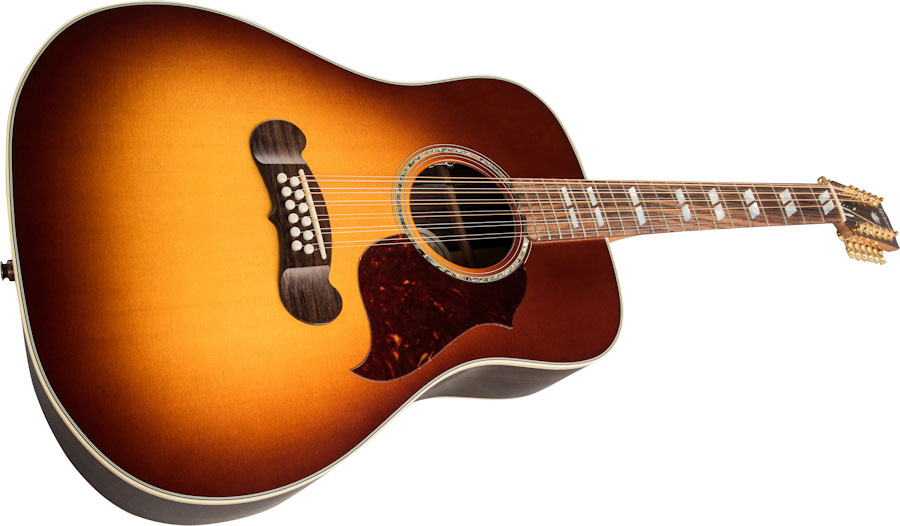 Gibson Songwriter 12-string 2019 Dreadnought 12c Epicea Palissandre Rw - Rosewood Burst - Guitarra electro acustica - Variation 3