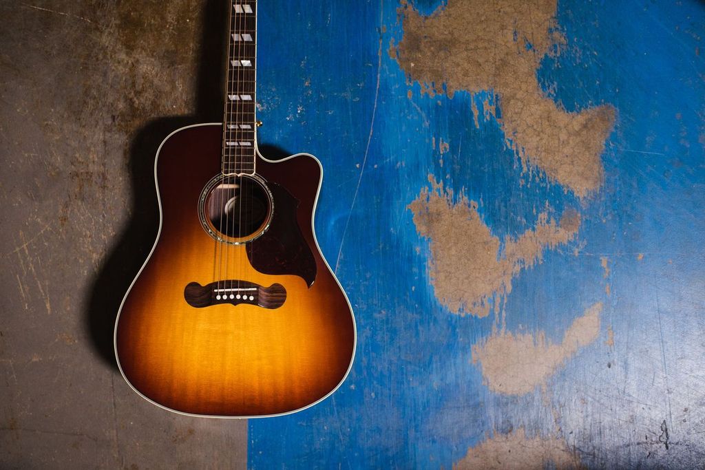 Gibson Songwriter 2019 Dreadnought Epicea Palissandre Rw - Burst - Guitarra acústica & electro - Variation 5