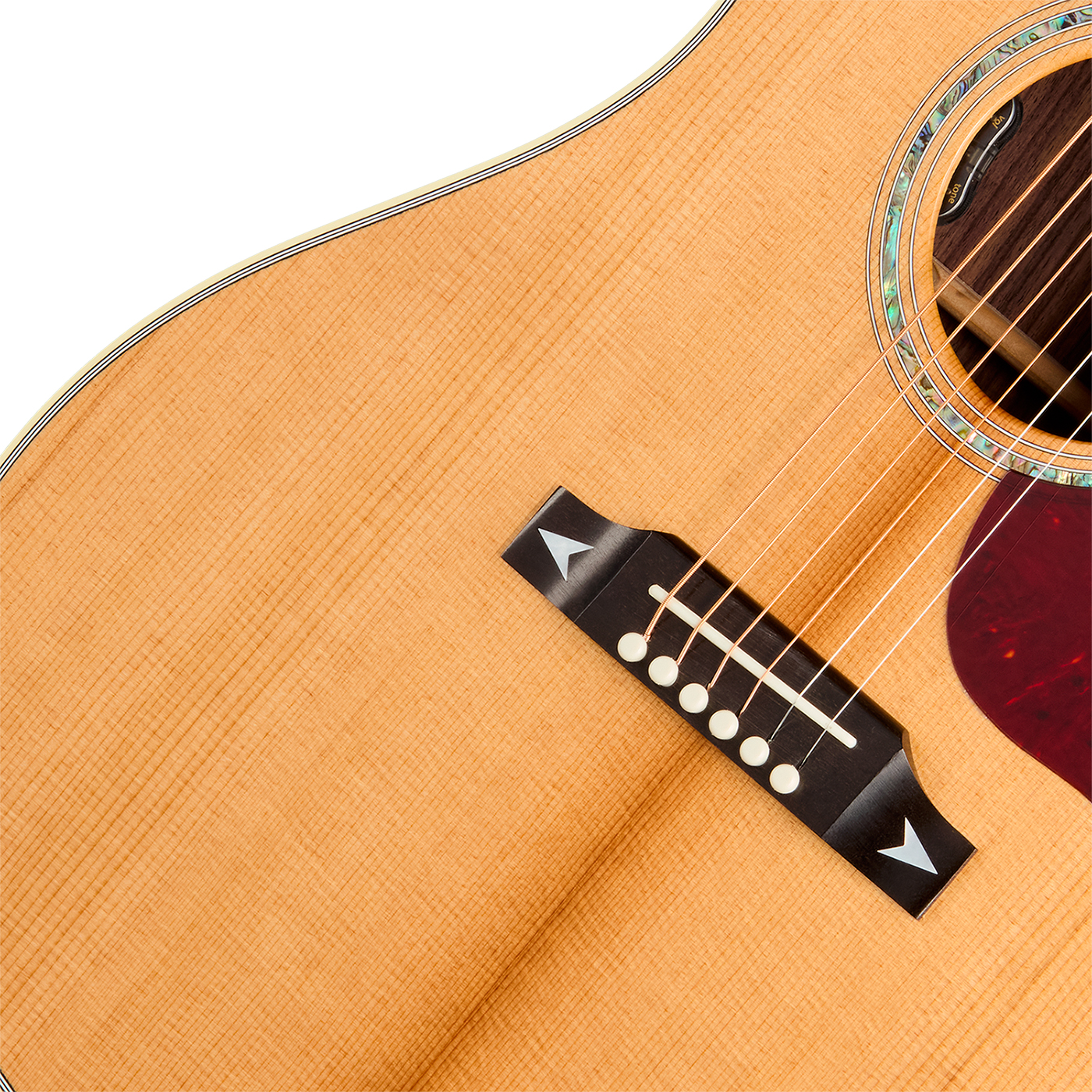 Gibson Songwriter Recording Artist (baggs Hifi Dna) Dreadnought Cw Epicea Palissandre Eb - Antique Natural - Guitarra folk - Variation 3