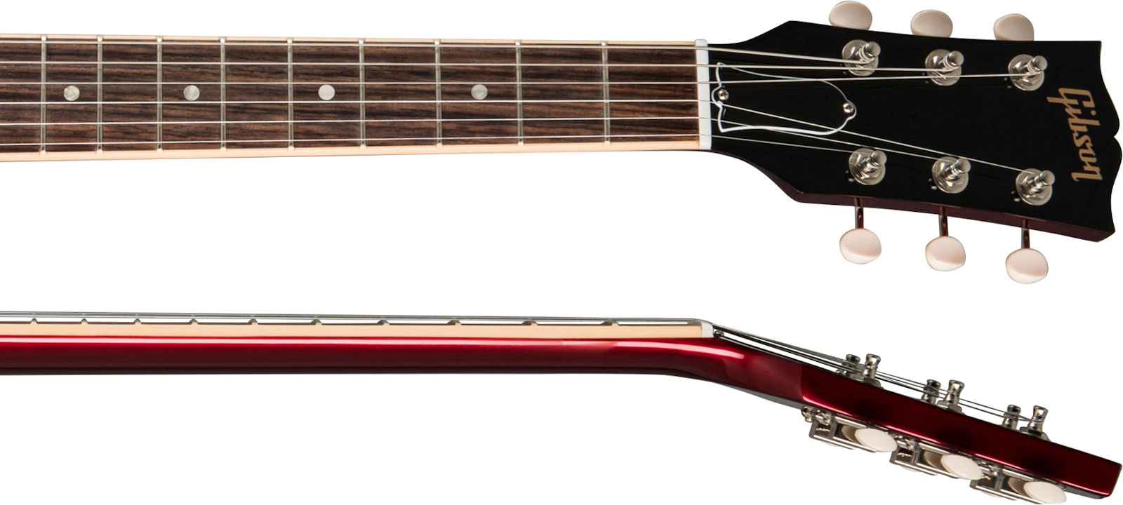 Gibson Sp Special Original 2p90 Ht Rw - Vintage Sparkling Burgundy - Guitarra electrica retro rock - Variation 3