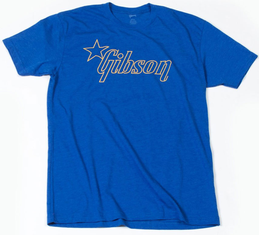 Gibson Star Logo T Small Blue - Camiseta - Variation 1