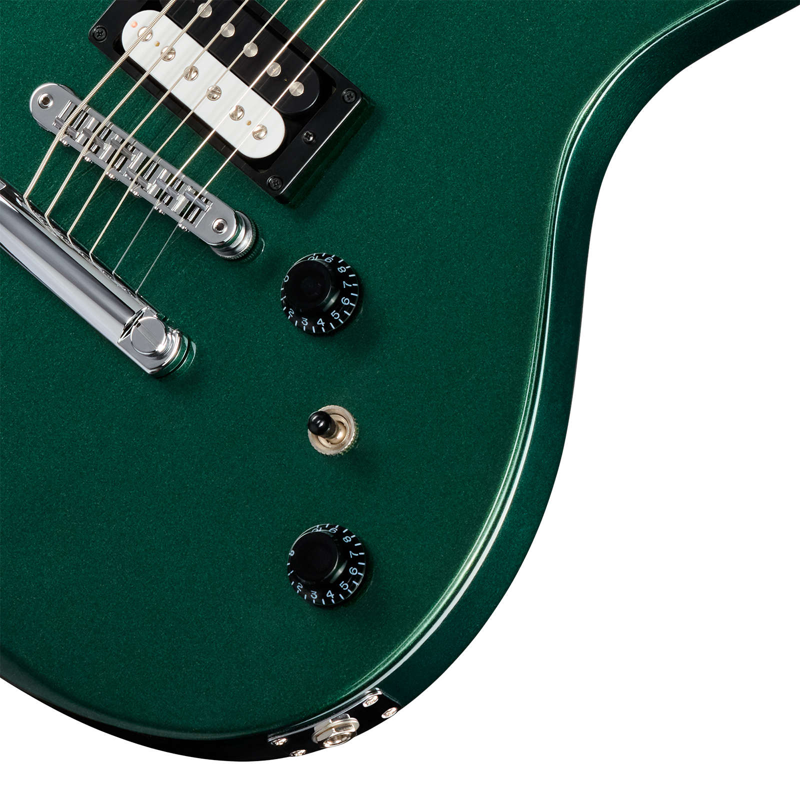 Gibson Victory Baritone Usa 2h Ht Eb - British Racing Green - Guitarra eléctrica barítono - Variation 3