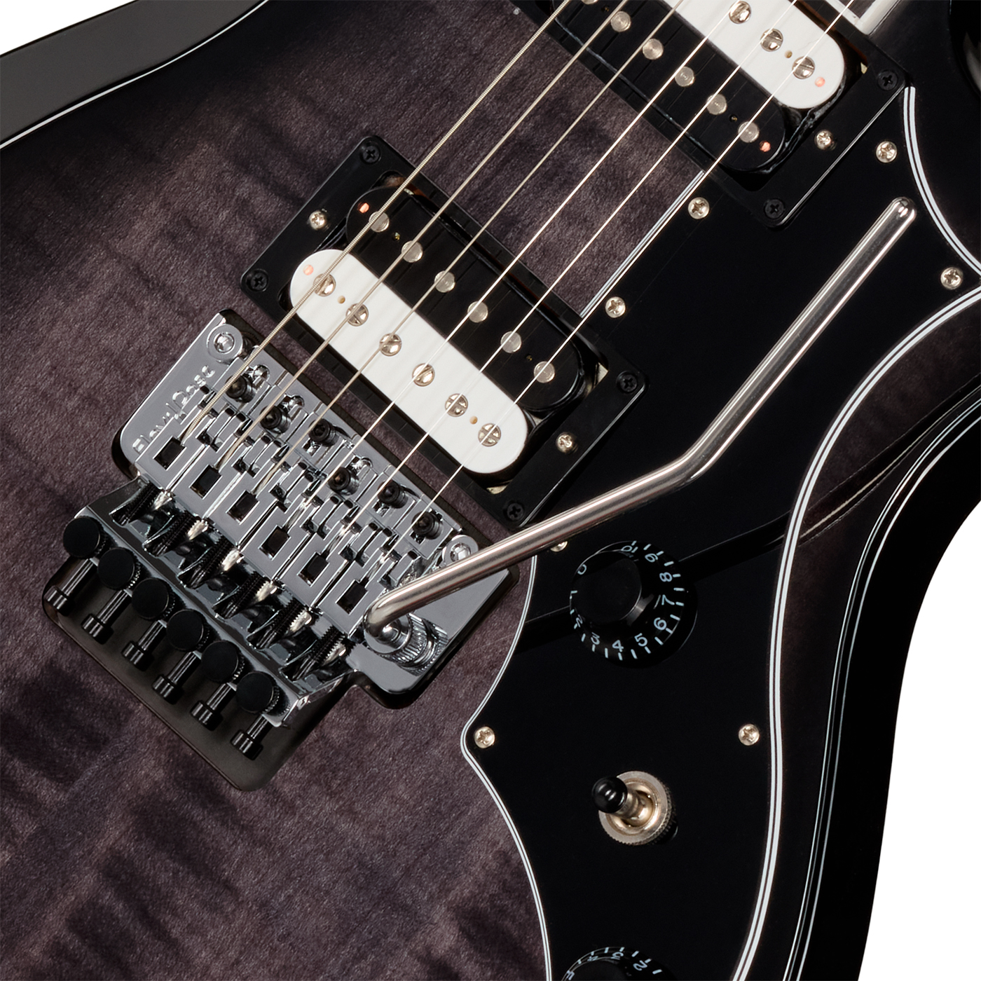Gibson Victory Floyd Rose Usa 2h Fr Eb - Translucent Ebony Burst - Guitarra eléctrica de doble corte - Variation 2