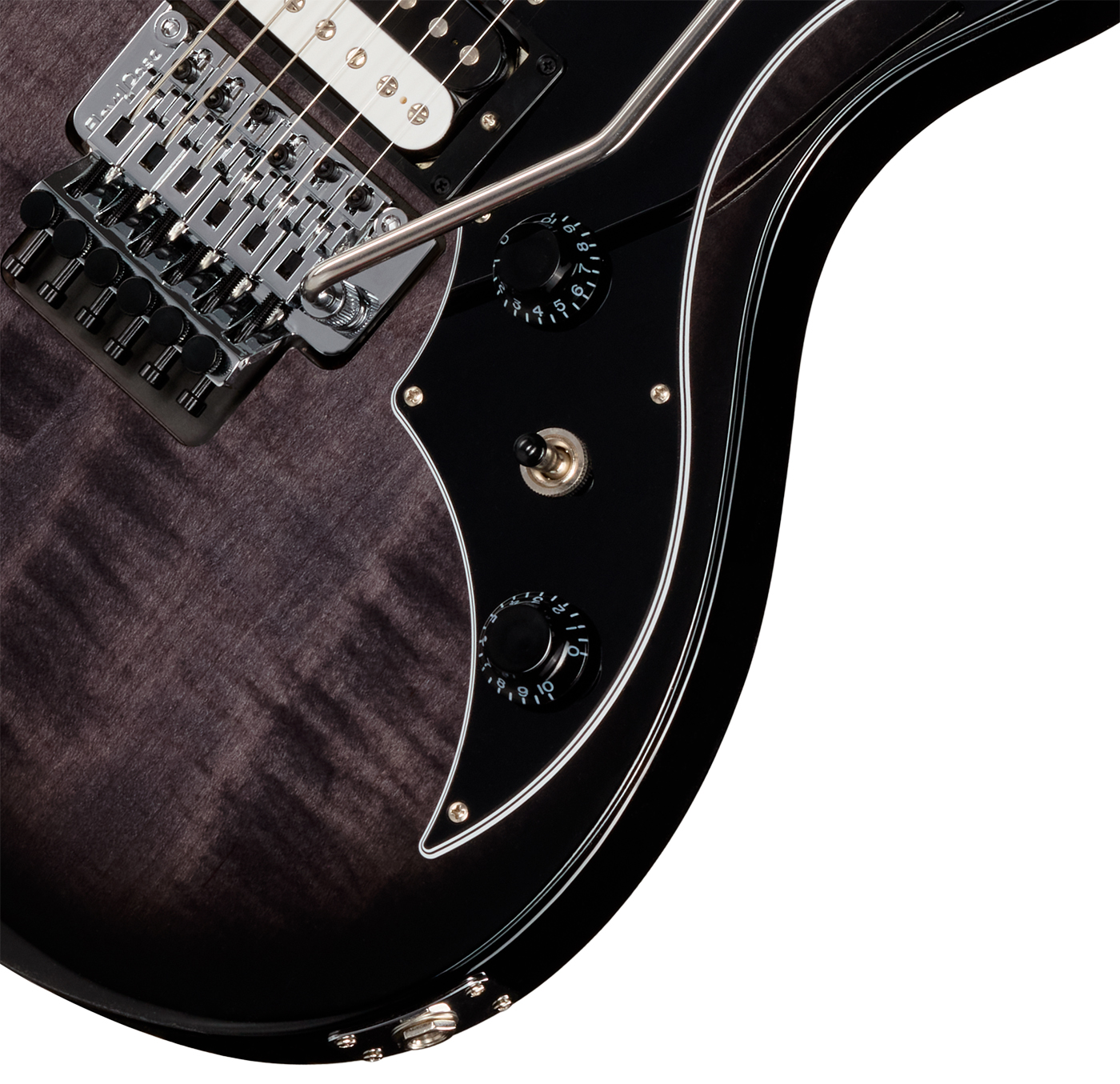 Gibson Victory Floyd Rose Usa 2h Fr Eb - Translucent Ebony Burst - Guitarra eléctrica de doble corte - Variation 3