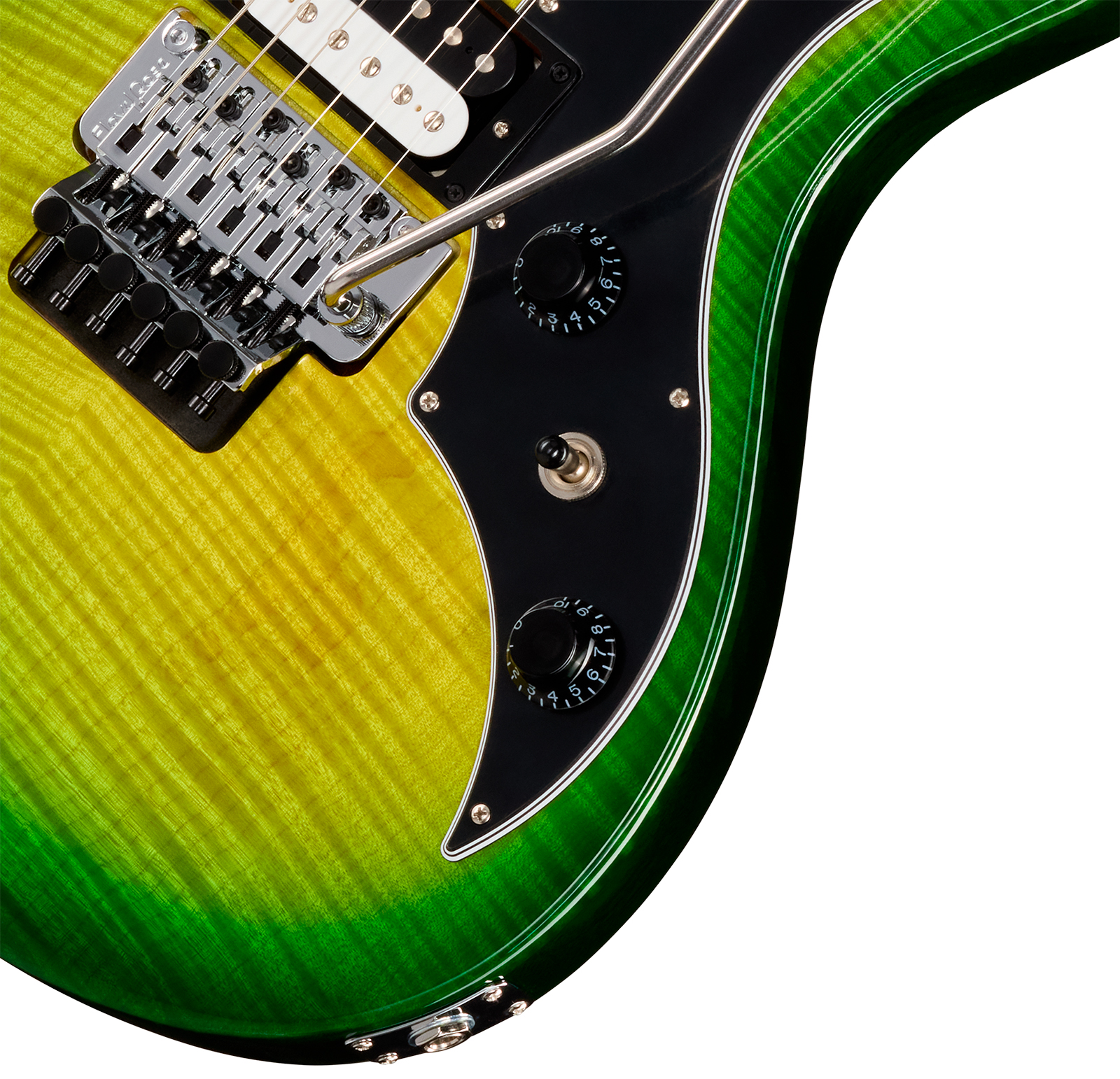 Gibson Victory Floyd Rose Usa 2h Fr Eb - Iguana Burst - Guitarra eléctrica de doble corte - Variation 3