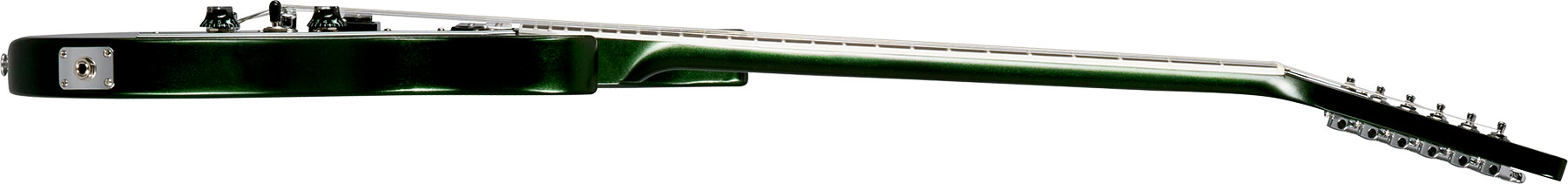 Gibson Victory Usa 2h Ht Eb - Dark Green Satin - Guitarra eléctrica de doble corte - Variation 2