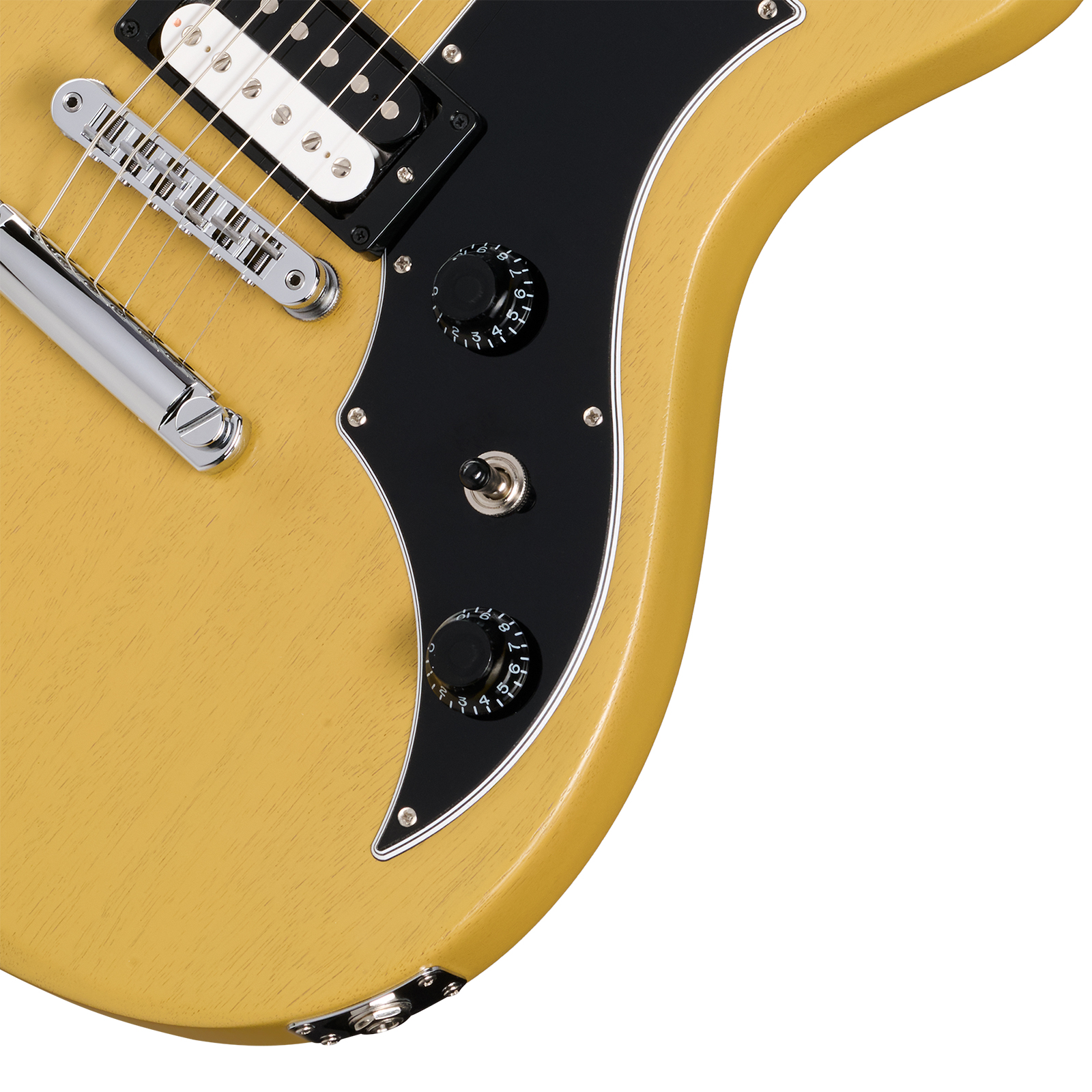 Gibson Victory Usa 2h Ht Eb - Tv Yellow Satin - Guitarra eléctrica de doble corte - Variation 2