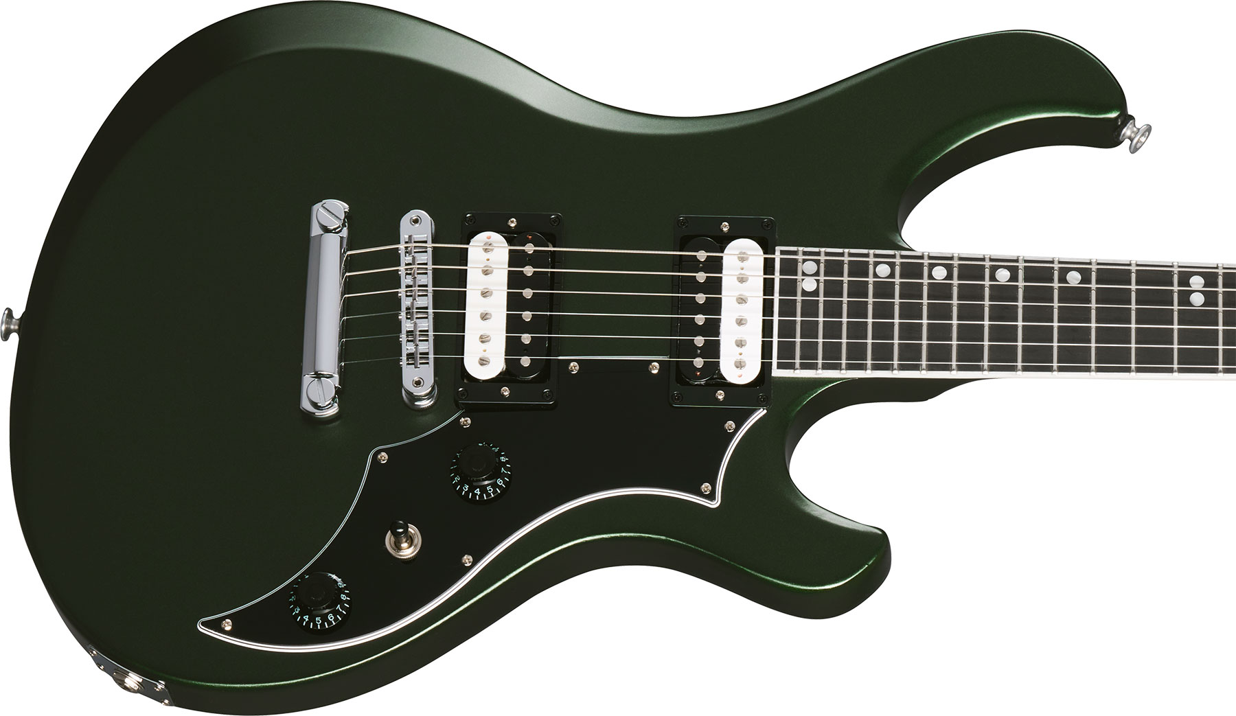 Gibson Victory Usa 2h Ht Eb - Dark Green Satin - Guitarra eléctrica de doble corte - Variation 3