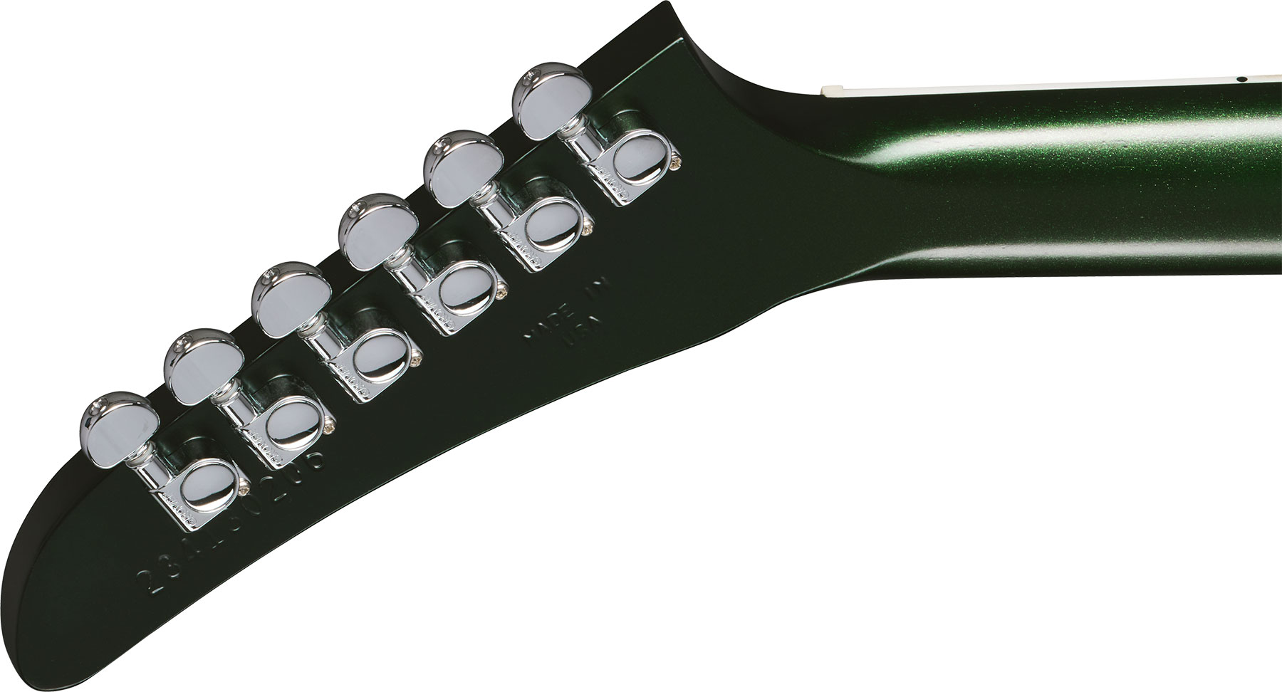 Gibson Victory Usa 2h Ht Eb - Dark Green Satin - Guitarra eléctrica de doble corte - Variation 4