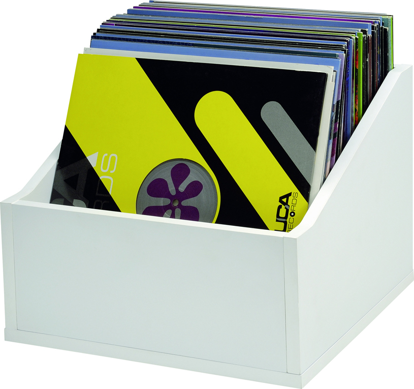 Glorious Record Box Advanced 110 White - Muebles DJ - Main picture