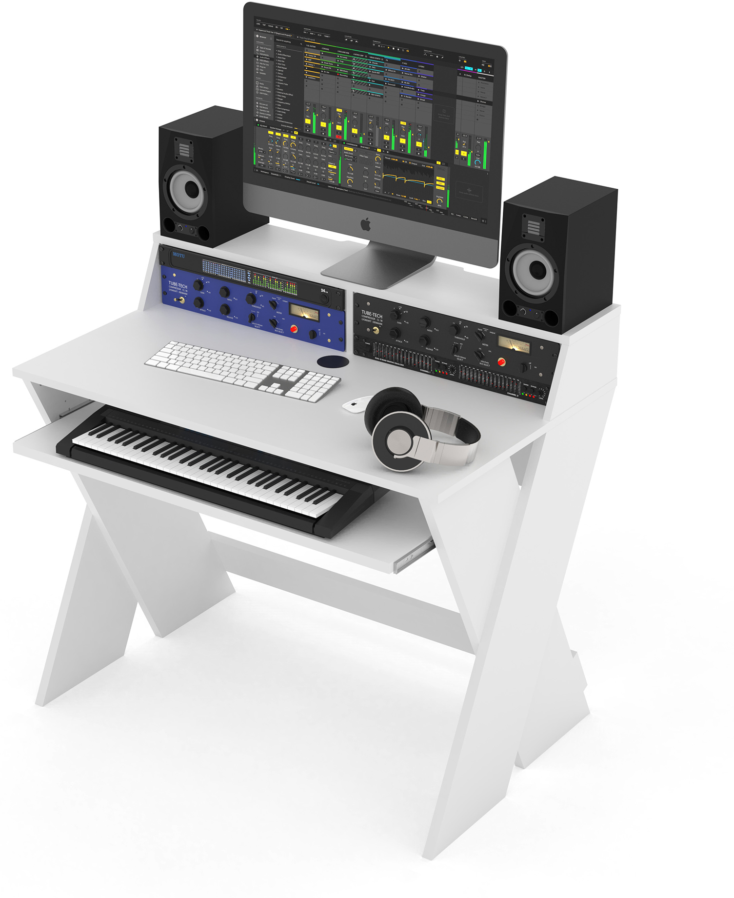 Glorious Sound Desk Compact White - Mueble para estudio - Main picture