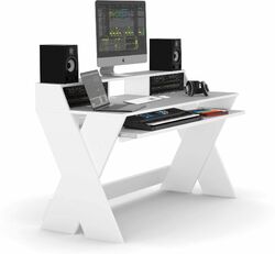 Mueble para estudio Glorious Sound Desk Pro Blanc