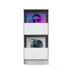 Muebles dj Glorious Vinyl Vault White