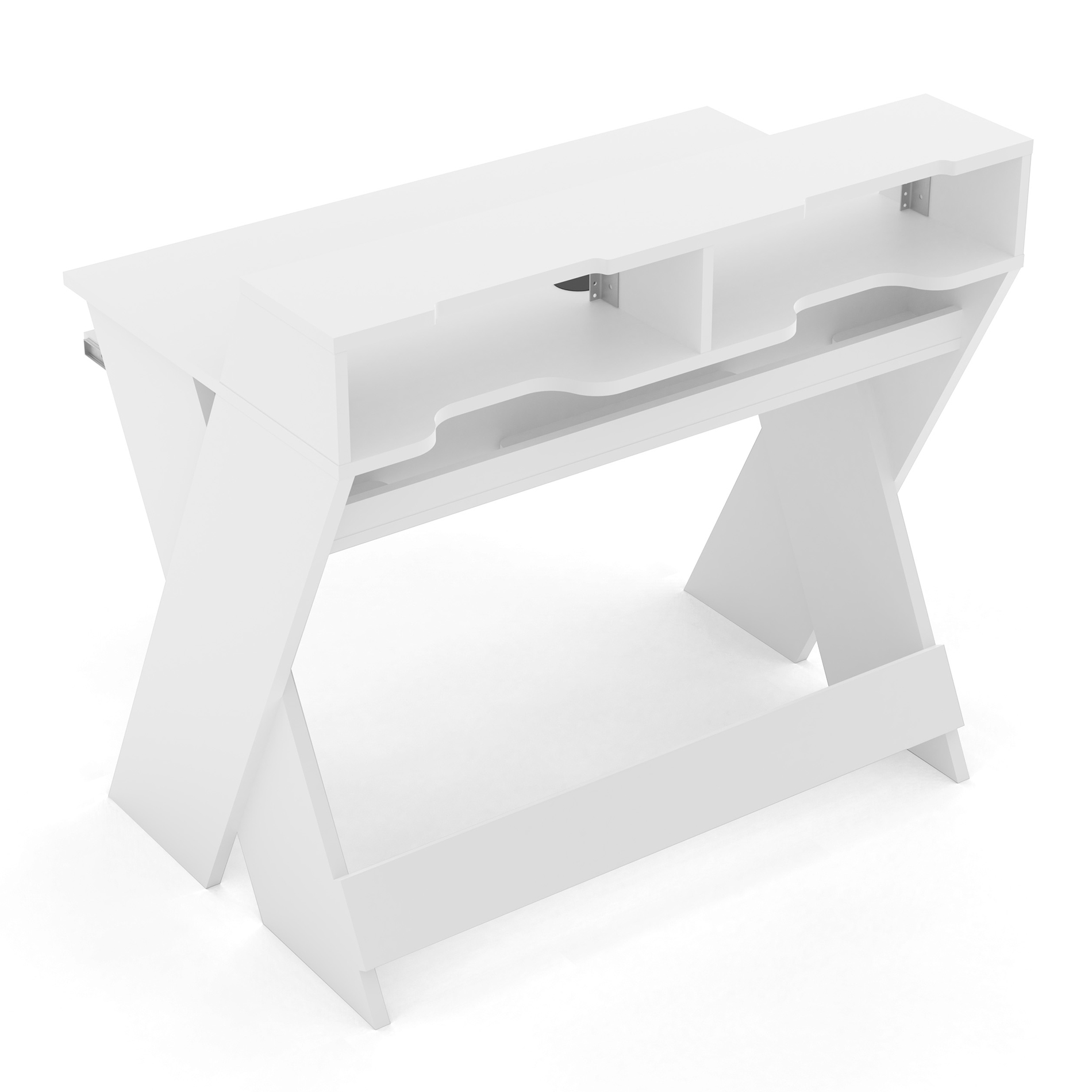 Glorious Sound Desk Compact White - Mueble para estudio - Variation 4