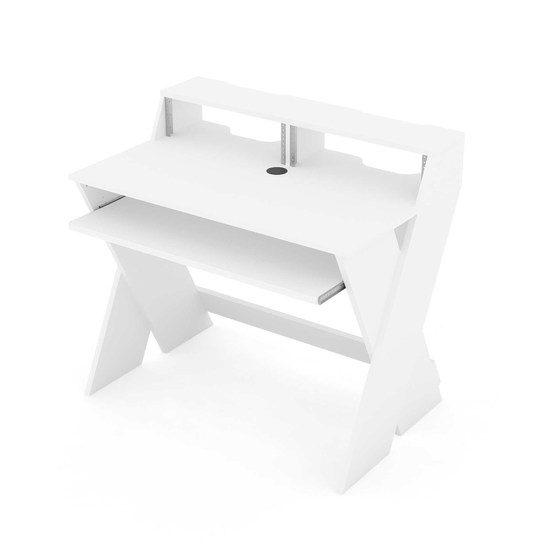 Glorious Sound Desk Compact White - Mueble para estudio - Variation 5