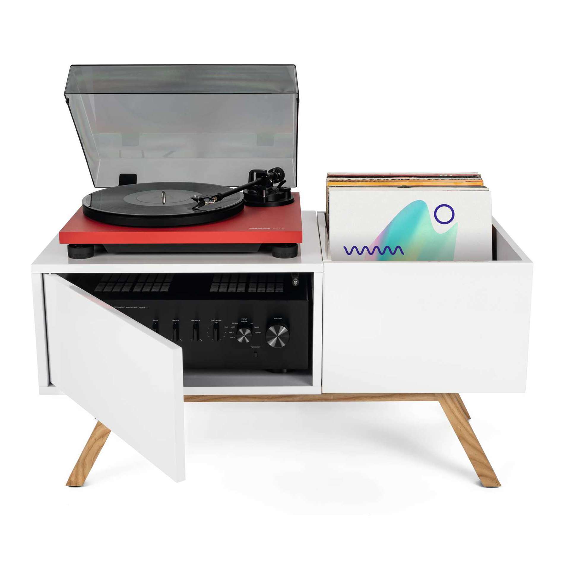 Glorious Turntable Lowboard - Muebles DJ - Variation 2