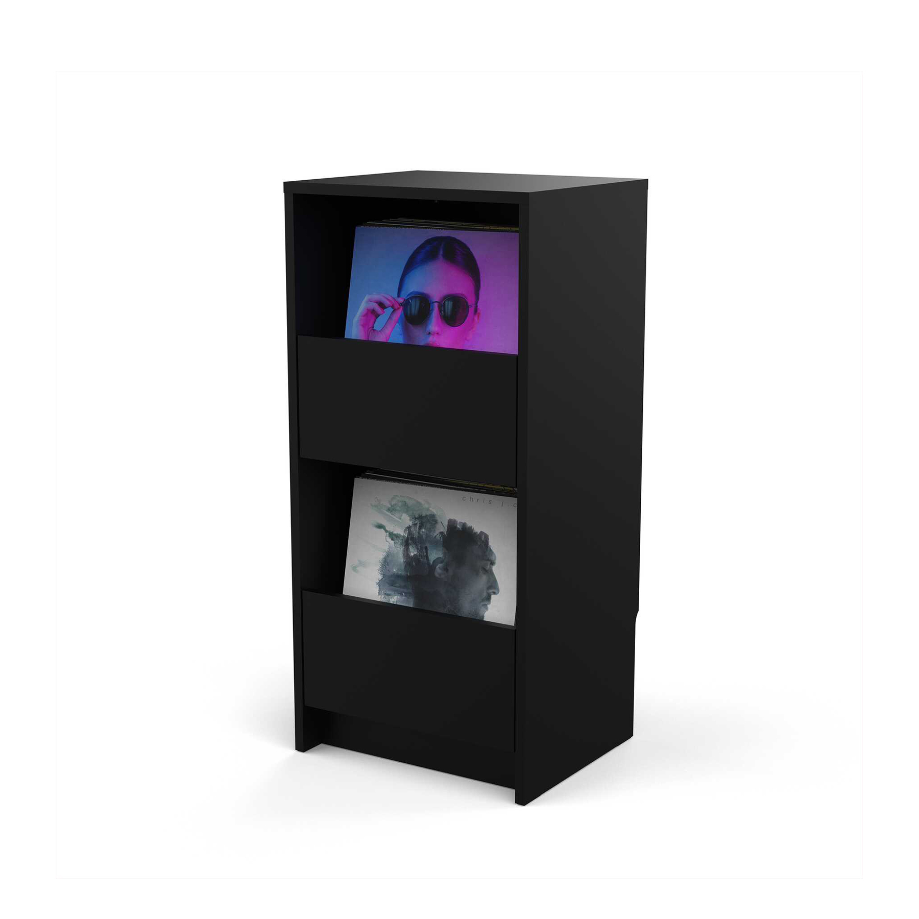 Glorious Vinyl Vault Black - Muebles DJ - Variation 1