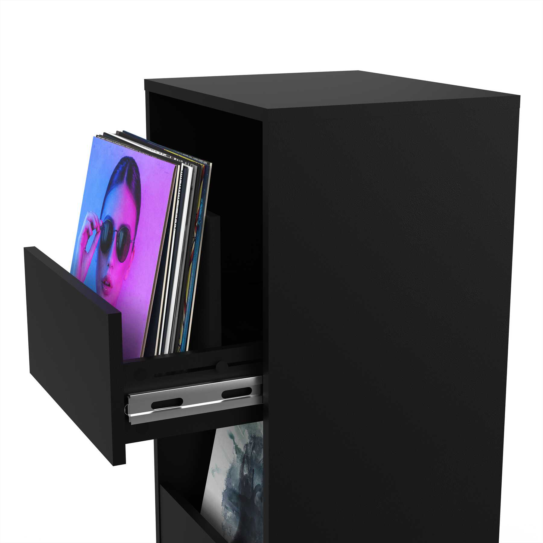 Glorious Vinyl Vault Black - Muebles DJ - Variation 7