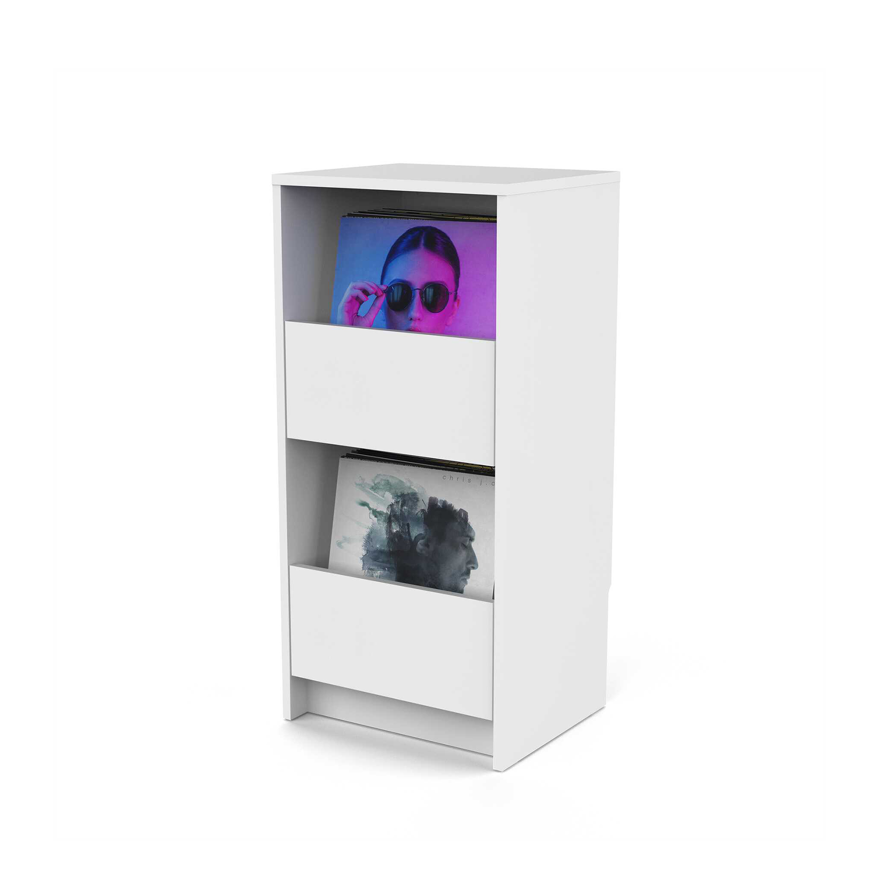 Glorious Vinyl Vault White - Muebles DJ - Variation 1