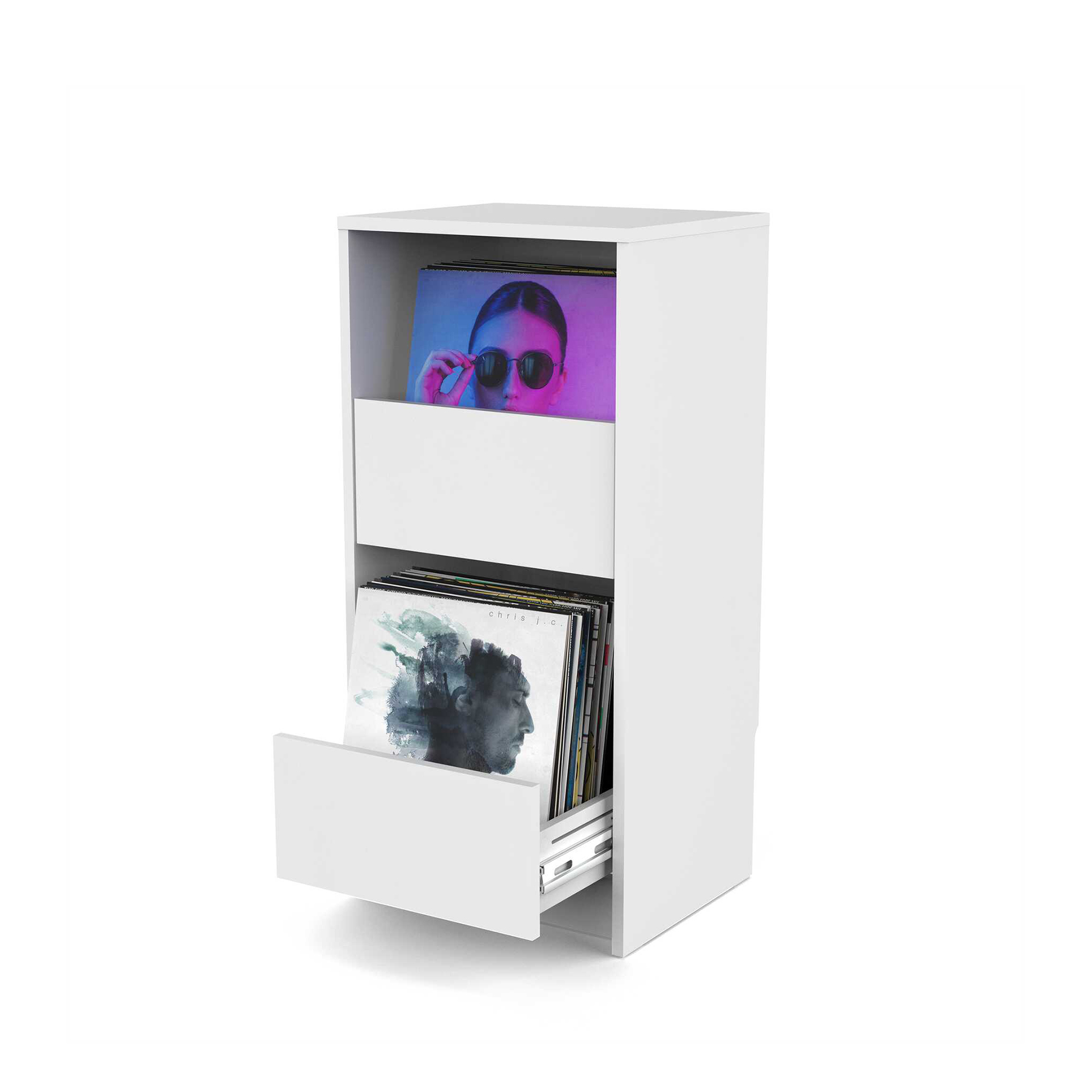 Glorious Vinyl Vault White - Muebles DJ - Variation 3