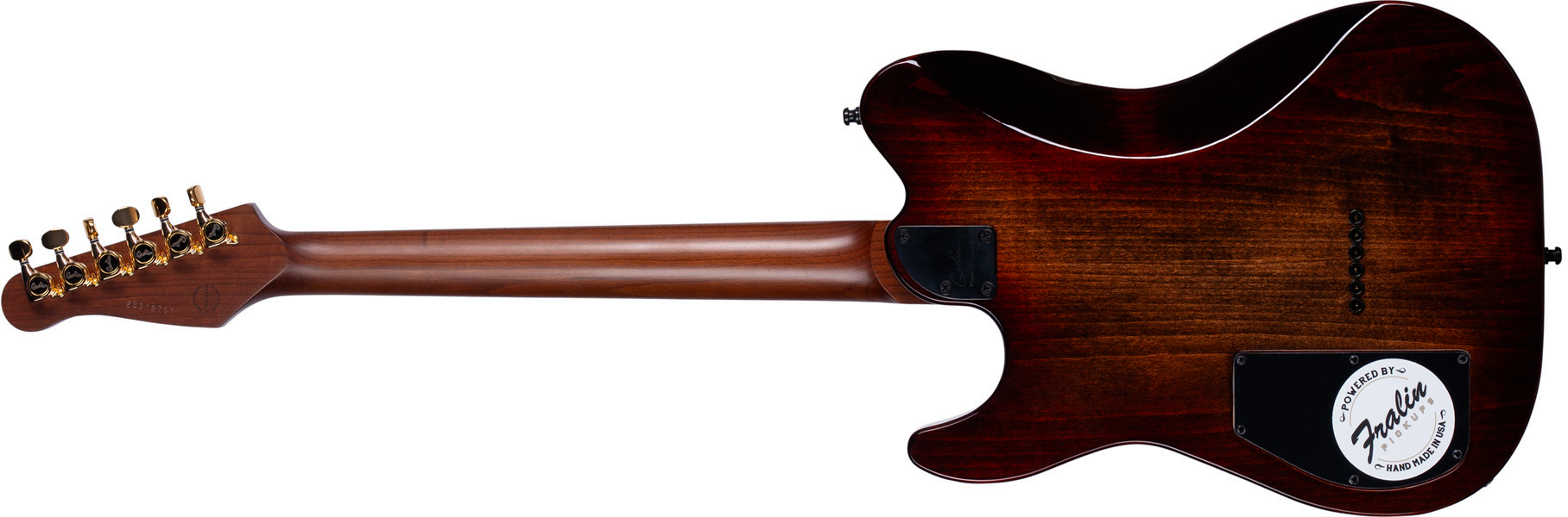 Godin Artisan Tc Sh Ht Mn - Whiskey Burst - Guitarra eléctrica con forma de tel - Variation 1