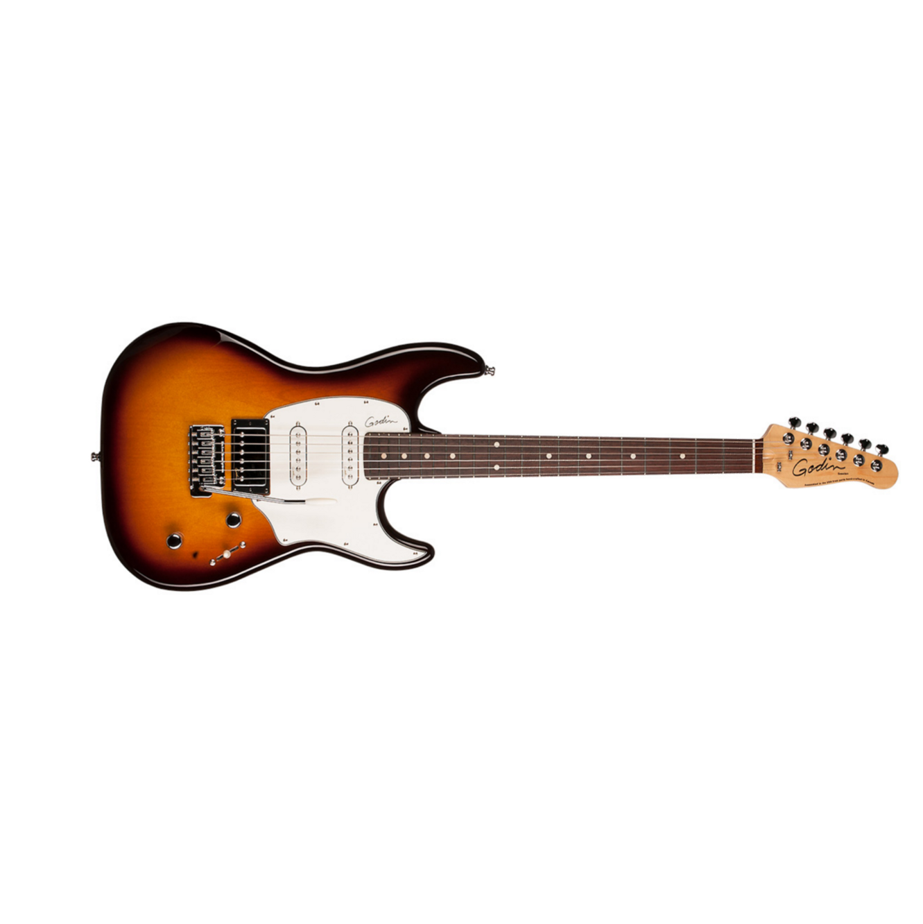 Godin Double Cutaway Session Rw - Vintage Burst Hg - Guitarra eléctrica con forma de str. - Main picture