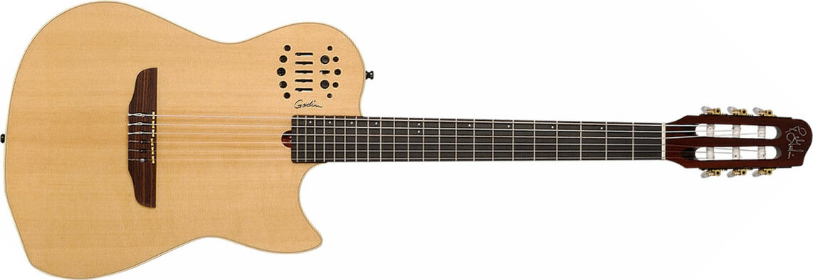 Godin Multiac Nylon Sa Synth Access +housse - Natural - Guitarra clásica 4/4 - Main picture