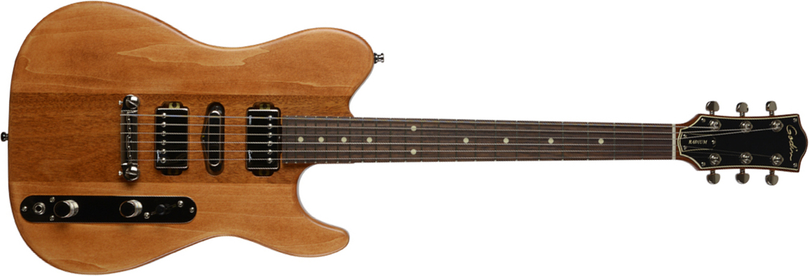 Godin Radium Hsh Ht Rw +housse - Winchester Brown - Guitarra eléctrica con forma de tel - Main picture