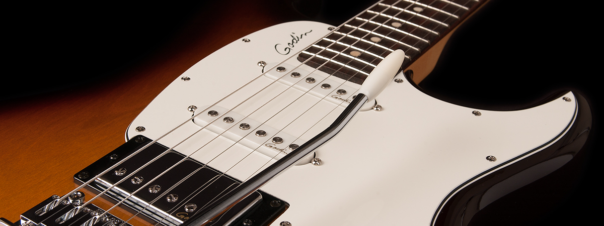 Godin Double Cutaway Session Rw - Vintage Burst Hg - Guitarra eléctrica con forma de str. - Variation 4