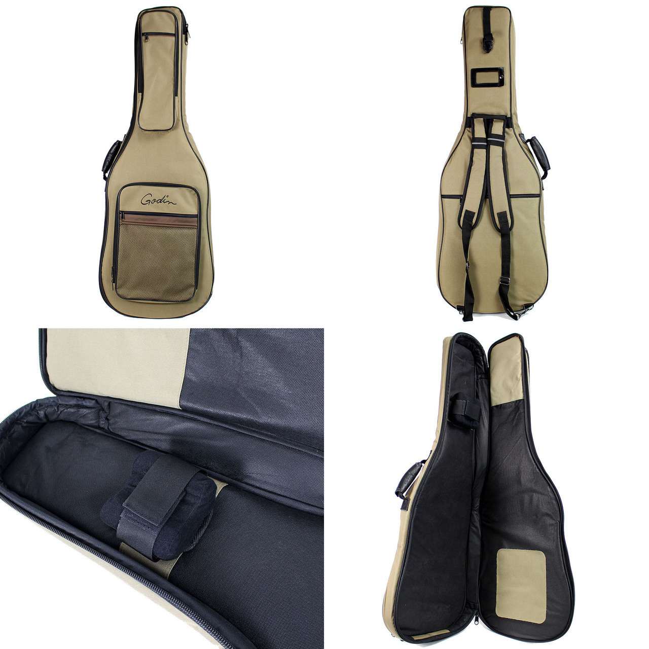 Godin Double Cutaway Session Rw - Vintage Burst Hg - Guitarra eléctrica con forma de str. - Variation 5