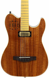 Guitarra folk Godin Acousticaster Koa 40th - Naturel