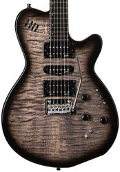 Guitarra eléctrica de modelización Godin xtSA - Trans black flame 