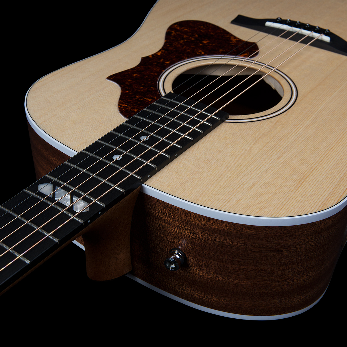 Godin Metropolis Classic Lr Baggs Dreadnought Epicea Acajou Ric - Natural Semi-gloss - Guitarra acústica & electro - Variation 4