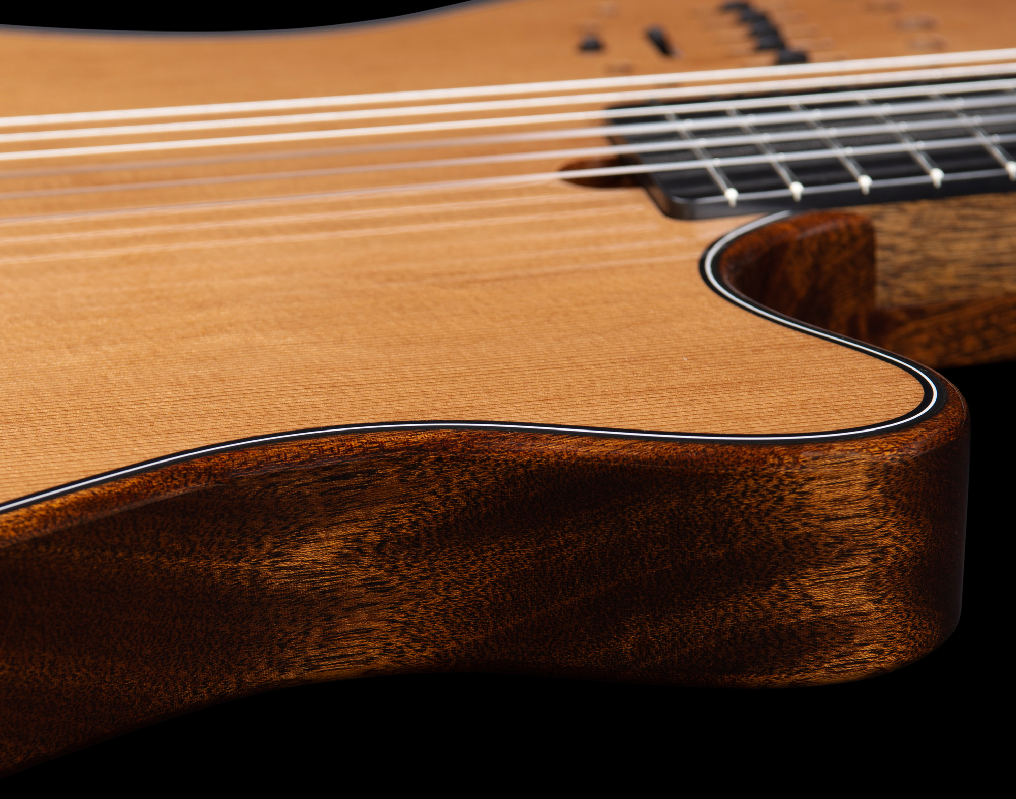 Godin Multiac Mundial Grand Concert Deluxe Mahogany - Natural - Guitarra clásica 4/4 - Variation 4