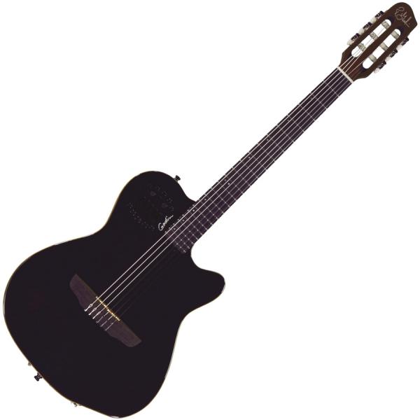 Guitarra clásica 4/4 Godin Multiac Nylon ACS +bag - Black