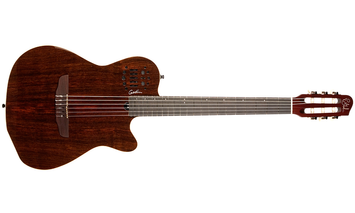 Godin Multiac Nylon Acs Sa Rosewood Synth Access +housse - Natural - Guitarra clásica 4/4 - Variation 1