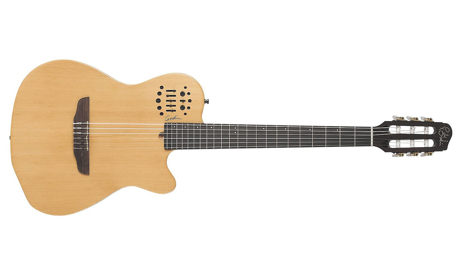 Godin Multiac Nylon Acs Sa Synth Access +housse - Natural - Guitarra clásica 4/4 - Variation 1