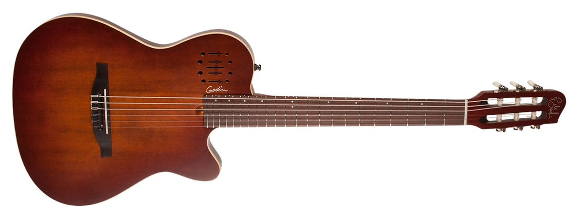 Godin Multiac Nylon Encore +housse - Burnt Umber - Guitarra clásica 4/4 - Variation 1