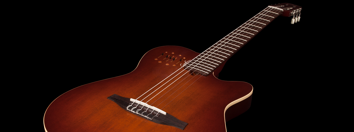 Godin Multiac Nylon Encore +housse - Burnt Umber - Guitarra clásica 4/4 - Variation 3