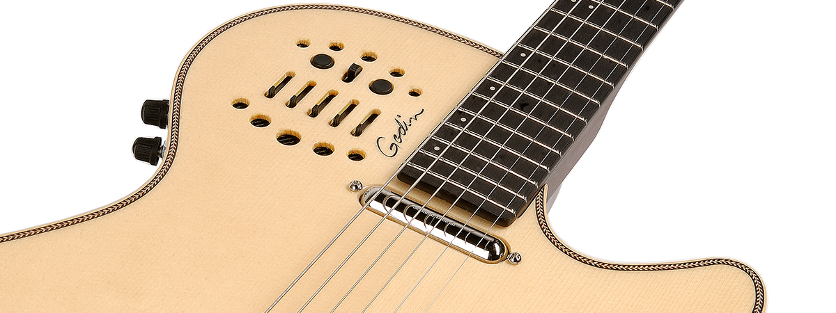 Godin Multiac Steel Spectrum Sa Synth Access Ric +housse - Natural - Guitarra acústica & electro - Variation 3