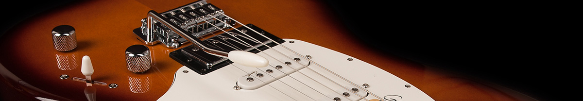 Godin Double Cutaway Session Hss Rw - Lightburst Hg - Guitarra eléctrica con forma de str. - Variation 2