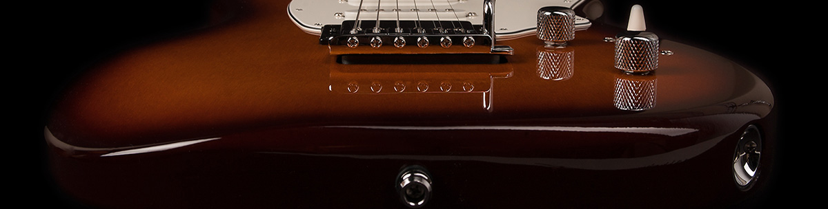 Godin Double Cutaway Session Hss Rw - Lightburst Hg - Guitarra eléctrica con forma de str. - Variation 3