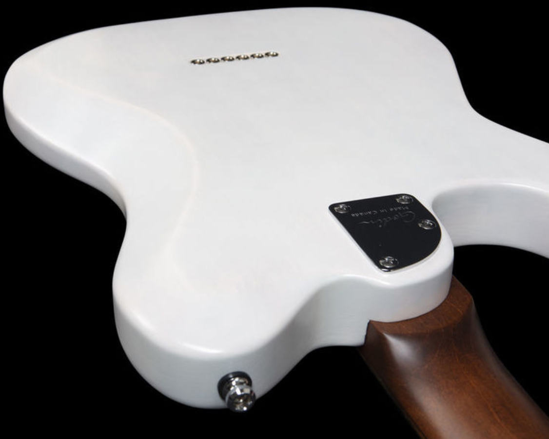 Godin Stadium Ht 2s Rw +housse - Trans White - Guitarra eléctrica con forma de tel - Variation 3