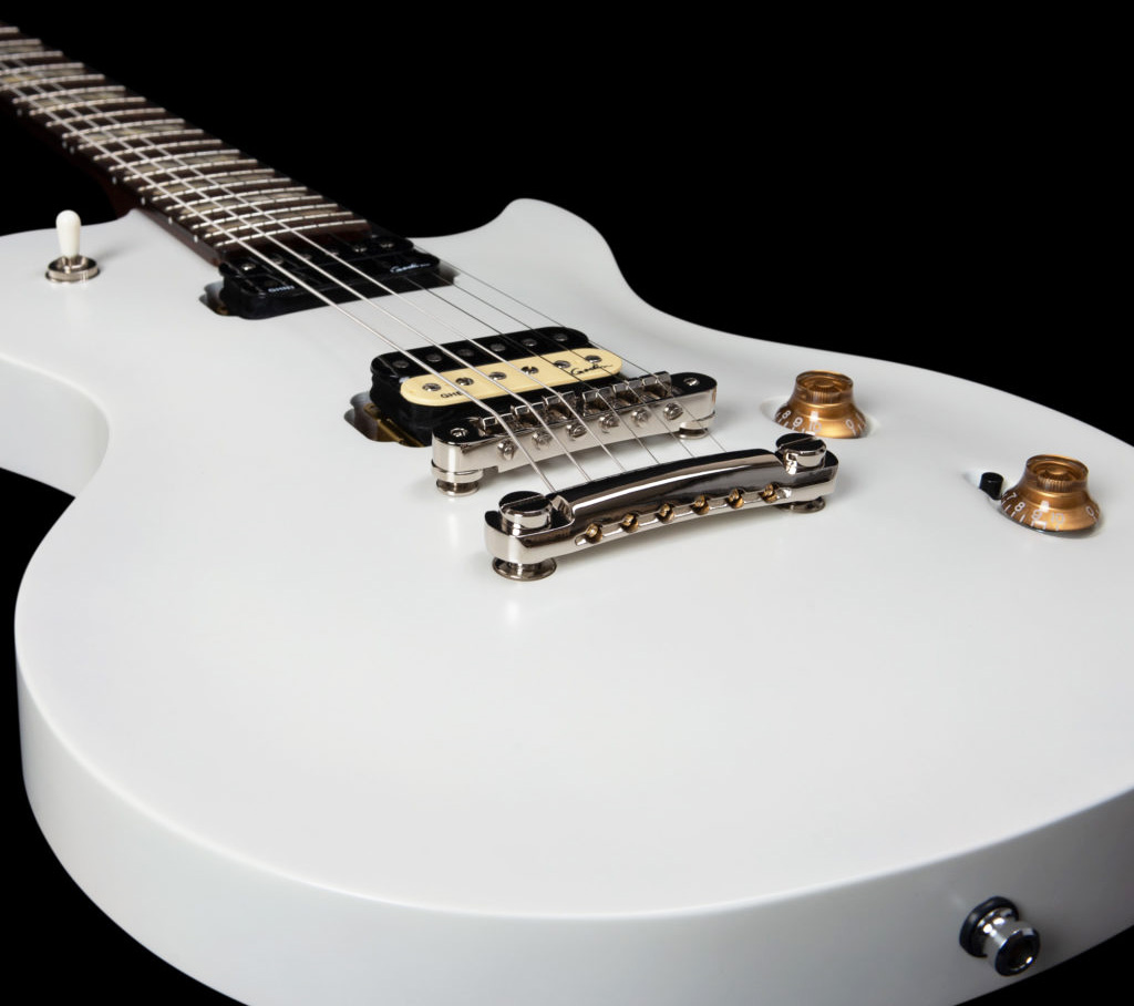 Godin Summit Classic Hh Ht Rw - Trans White - Guitarra eléctrica de corte único. - Variation 4