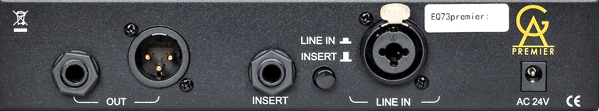 Golden Age Eq-73 Premier - Equalizador / channel strip - Variation 1