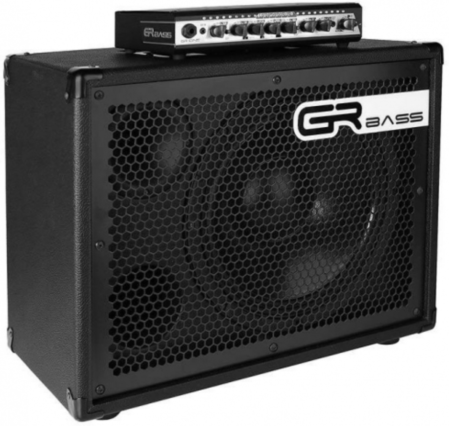 Gr Bass Stack 800 One 800 Head + Gr112h Wood Bass Cab 1x12 350w 8-ohm - Stack amplificador bajo - Main picture